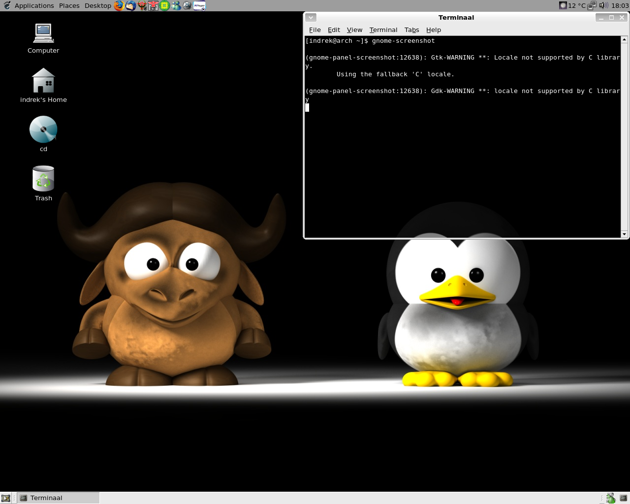 Minu Arch Linuxi desktop