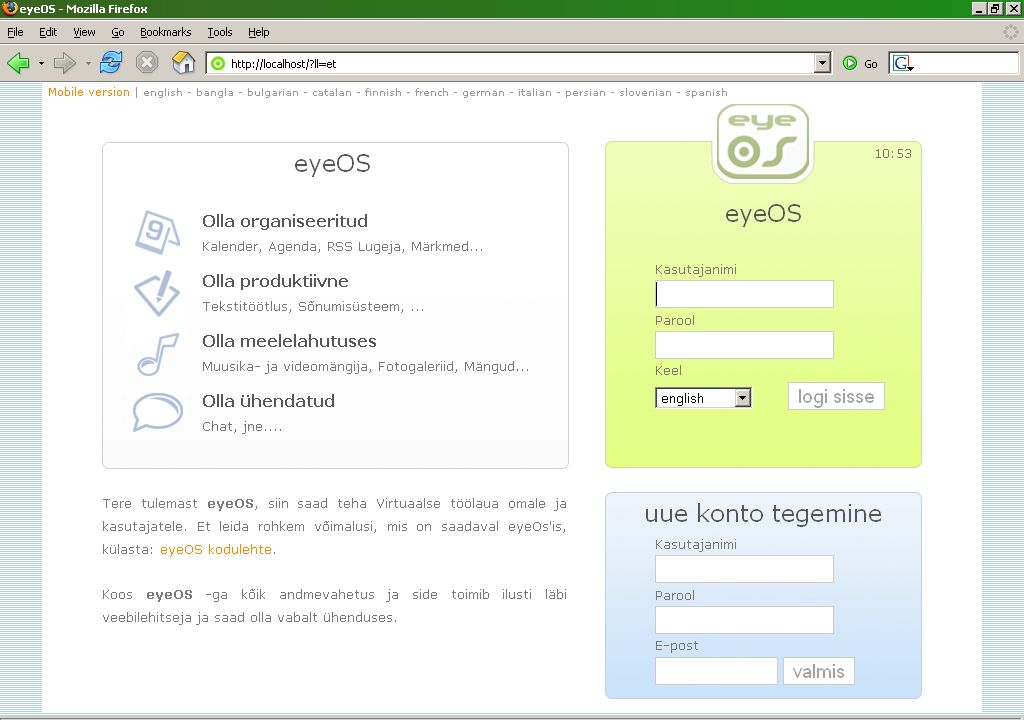 eyeOS -eesti