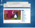 Estobuntu 12.08 LXDE alfa näitab "kohe karbist" ETV otset, kust tuleb sobivalt kohe ka üks pingviiniga multikas.