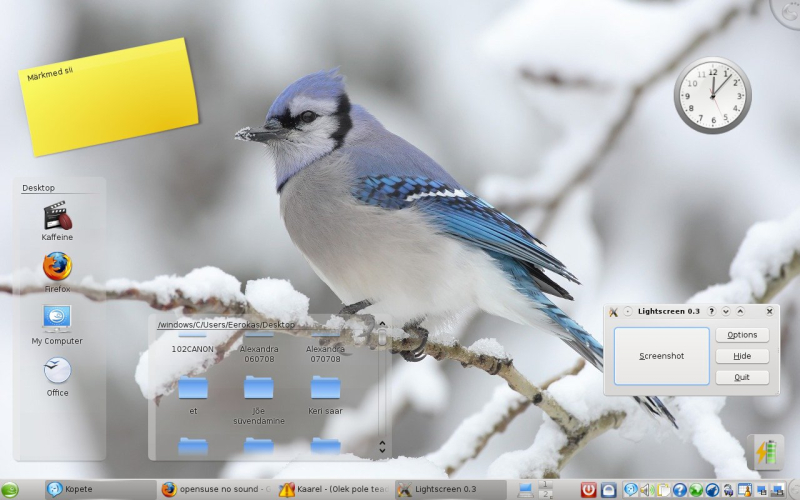 openSUSE KDE 4.1