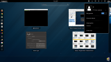 Fedora 18 - login menu