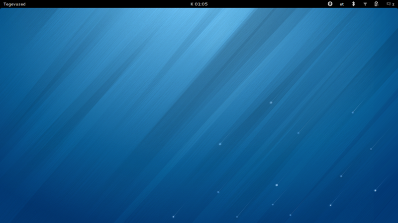 Fedora 18 - töölaud