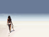 walk on the beach