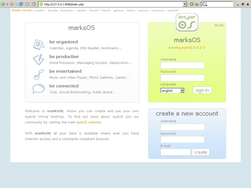 eyesOS-login