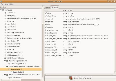 Bluetooth kaart Device Manageris 1