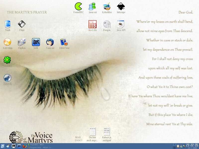 Minu desktop hetkel