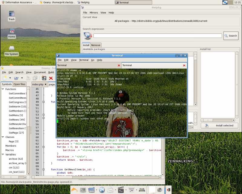 Xfce 4.4 RC2@Zenwalk 4.2 Xfce 4.4 RC2@Zenwalk 4.2