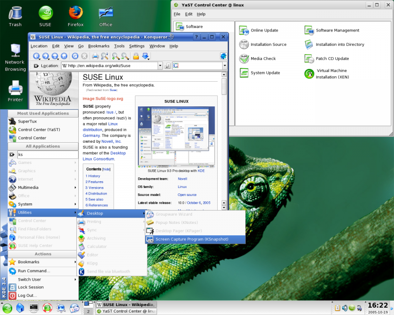 Open Suse Desk