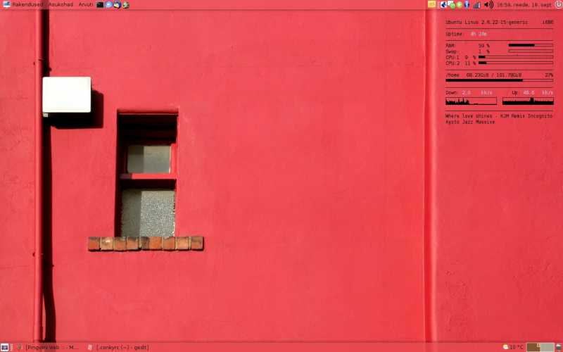 ubuntu ja conky