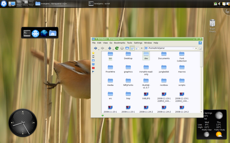KDE 4 + Arch Linux KDE 4 + Arch Linux
