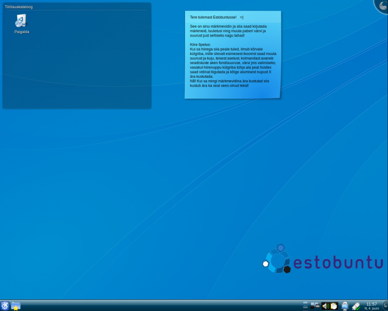 Estobuntu 9.05