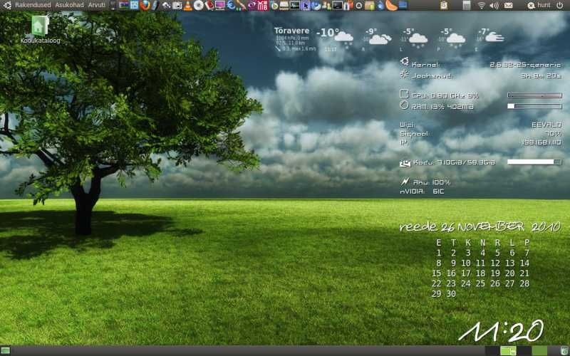 estobuntu gnome