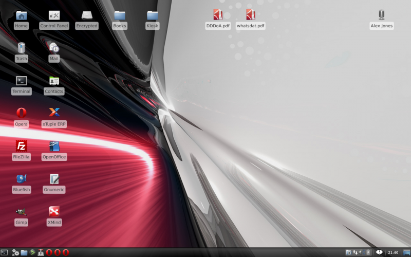 Xubuntu 10.10 - Xfce/Awn