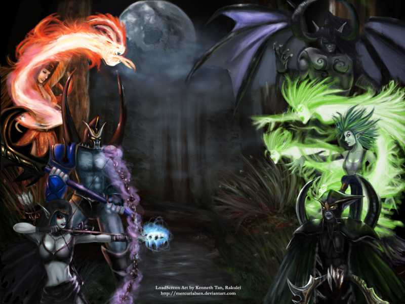 Warcraft III: Dota mängu logo/pilt vms Warcraft III: Dota mängu logo/pilt vms